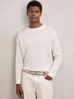 Ceinture tissée à rayures Reiss Ellis