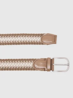 Ceinture tissée à rayures Reiss Ellis