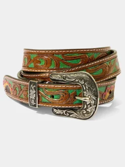 Ceinture western Joe Browns détail laser