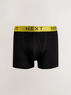 Ceintures brillantes Noir brillantes - Coupe standard - Caleçon A-Front 10 Pack