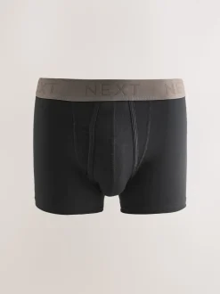 Ceintures noires neutres - Coupe standard - Caleçon A-Front 10 Pack