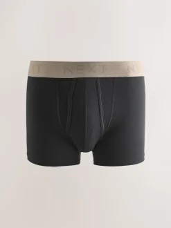 Ceintures noires neutres - Coupe standard - Caleçon A-Front 10 Pack