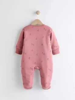 Cerise rose - 2.5 TOG Combinaison de nuit matelassée Bébé