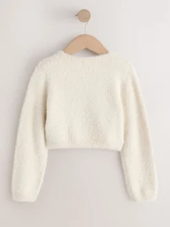 champagne - Boléro pour les occasions moelleuses (12mois à16ans)