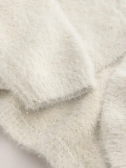 champagne - Boléro pour les occasions moelleuses (12mois à16ans)