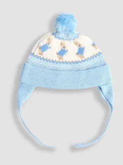 Chapeau JoJo Maman Bébé Peter Rabbit™ à pompon en maille