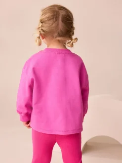 Character rose arc-en-ciel - T-shirt à manches longues (3mths-7yrs)