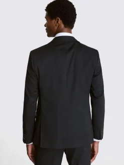 charbon de bois - Ajusté - MOSS Veste de costume extensible