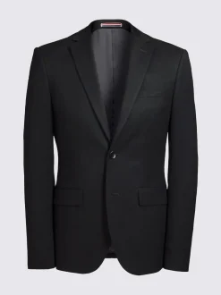 charbon de bois - Ajusté - MOSS Veste de costume extensible