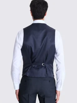 charbon de bois - Habillé - Gilet de costume extensible MOSS