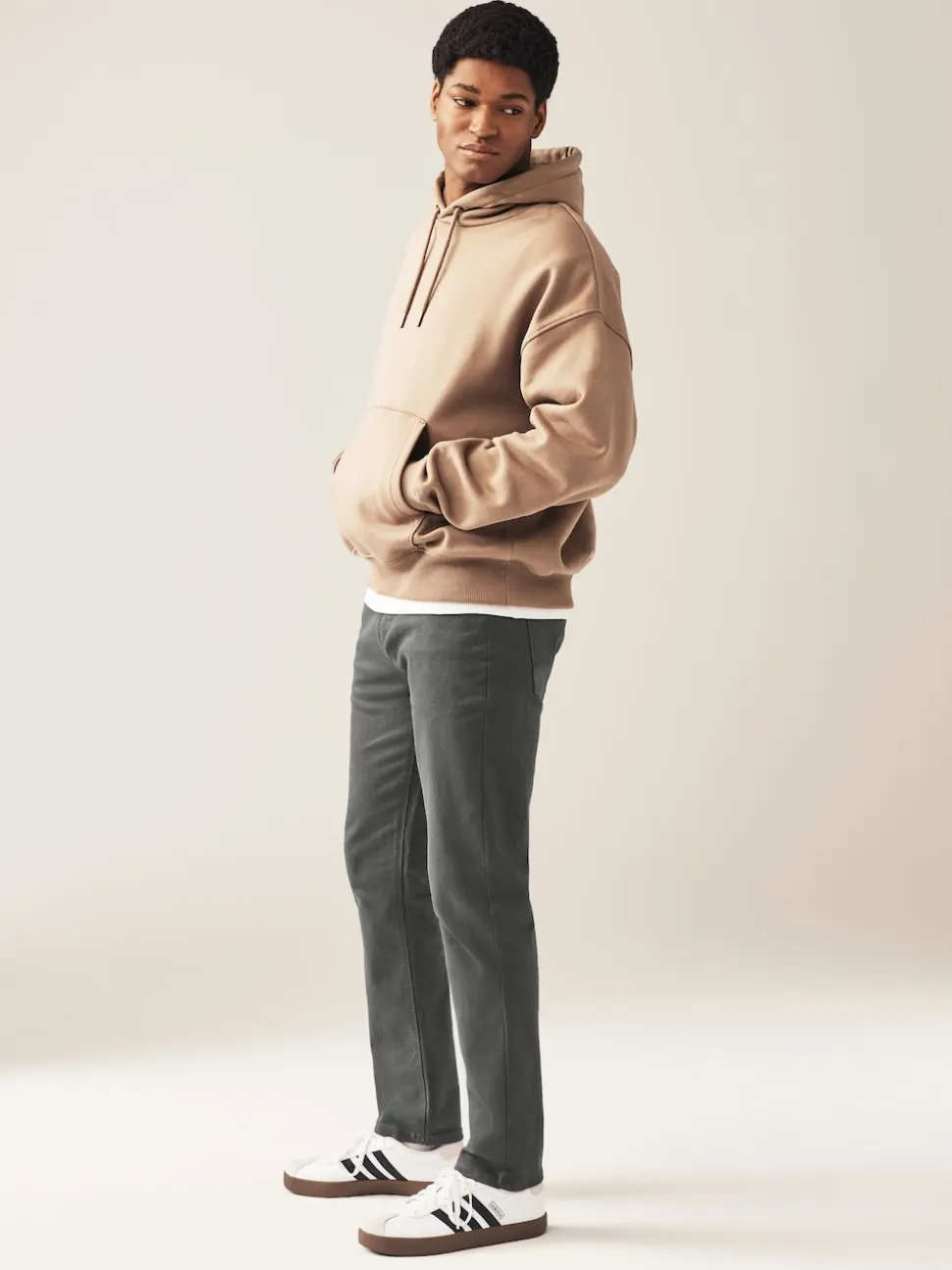 charbon de bois - Lit 1 place - Coupe ajustée Classic Jeans extensibles