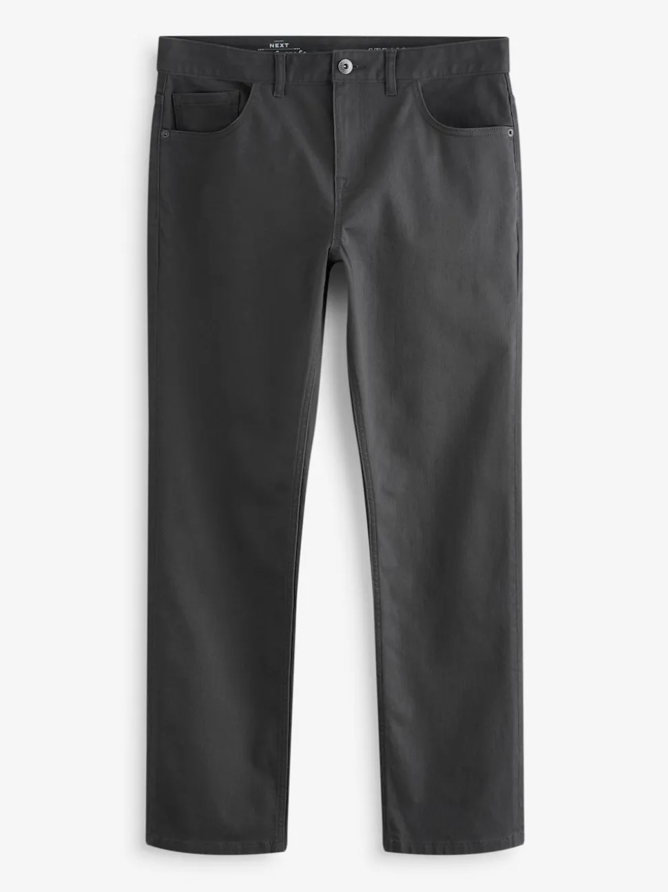 charbon de bois - Straight Fit Classic Jeans extensibles