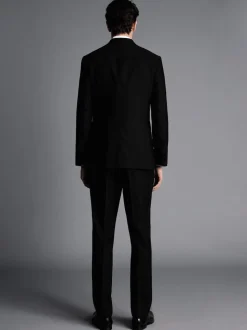 Charles Tyrwhitt Costume de soirée slim à revers Peak : veste