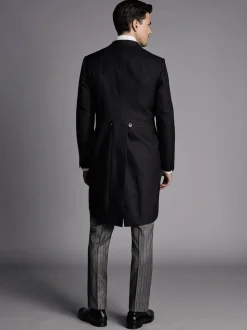 Charles Tyrwhitt Costume du matin à chevrons coupe slim : manteau queue-de-pie