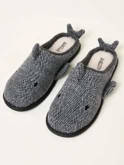 Chaussons FatFace requin