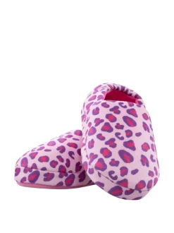 Chaussons Harry Bear imprimé léopard