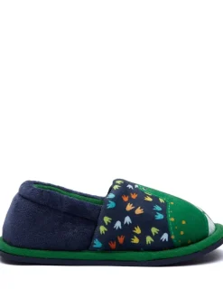 Chaussons Harry Bear imprimé dinosaure