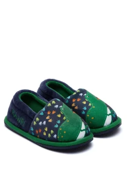Chaussons Harry Bear imprimé dinosaure