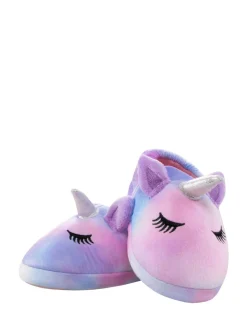 Chaussons Harry Bear licorne tie dye