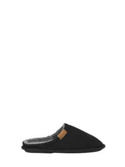 Chaussons JACK & JONES Junior Courdroy Mule noirs