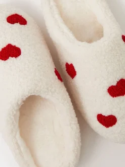 Chaussons mules Accessorize Heart Teddy