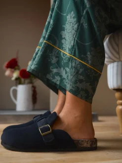 Chaussons mules Laura Ashley semelle en liège