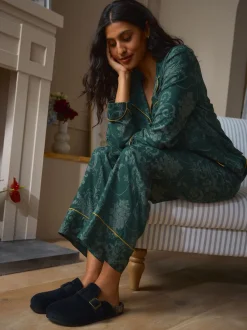 Chaussons mules Laura Ashley semelle en liège