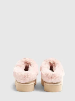 Chaussons River Island en fourrure