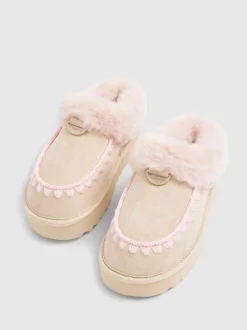 Chaussons River Island en fourrure