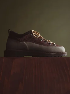 Chaussures de randonnée Diemme Roccia Bassi marron style sport