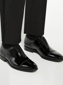 Chaussures Oxford vernies Dune London Shuffle à lacets