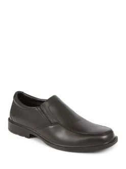 Chaussures Pavers Gents Slip On Smart noires