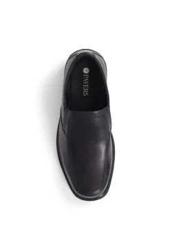 Chaussures Pavers Gents Slip On Smart noires