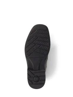 Chaussures Pavers Gents Slip On Smart noires