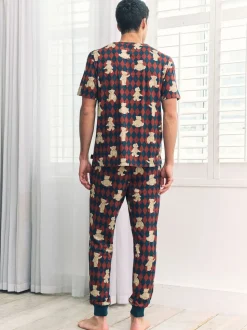 Chelsea Peers pyjama long imprimé ours Argyle