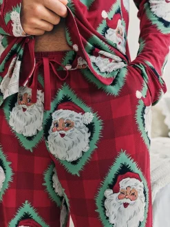Chelsea Peers pyjama long imprimé Père Noël Jolly Santa