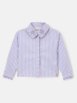 Chemise Angel & Rocket à rayures et col corsage