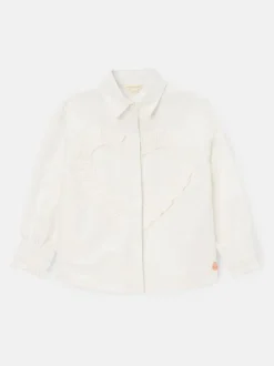 Chemise Angel & Rocket Adelle à imprimé cœur à volants