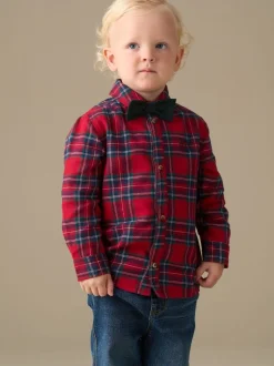 Chemise Angel & Rocket Camden brossée avec Nœud papillon