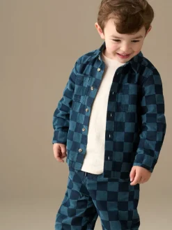 Chemise Angel & Rocket Tommy à carreaux en velours côtelé