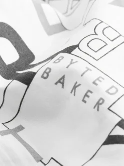 Chemise Baker by Ted Baker Blanc imprimée