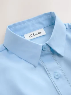 Chemise d’école Clarks ajustée Manche courte