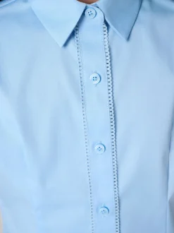 Chemise d’école Clarks ajustée Manche courte