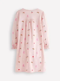 Chemise de nuit Boden imprimée à manches longues