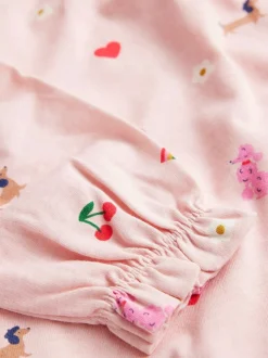 Chemise de nuit Boden imprimée à manches longues