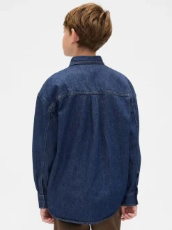 Chemise Gap en Denim oversize (4-13ans)