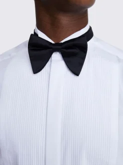 Chemise MOSS Habillée à col cassé plissé