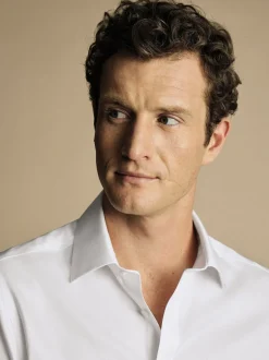 Chemise Oxford Charles Tyrwhitt extra slim non Iron Royal 100% coton