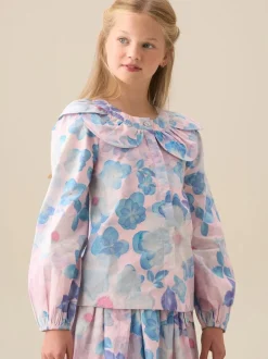 Chemisier Angel & Rocket Celia à col pétale