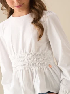 Chemisier Angel & Rocket Cassie à manches longues à fronces